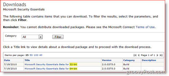 Microsoft Security Essentials 2.0 Beta has been released Picture 7