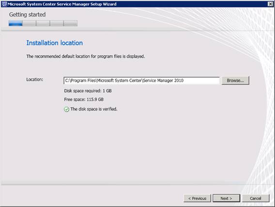 Microsoft System Center Service Manager - Part 2: Installation Picture 3