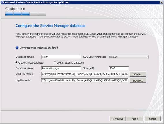 Microsoft System Center Service Manager - Part 2: Installation Picture 5