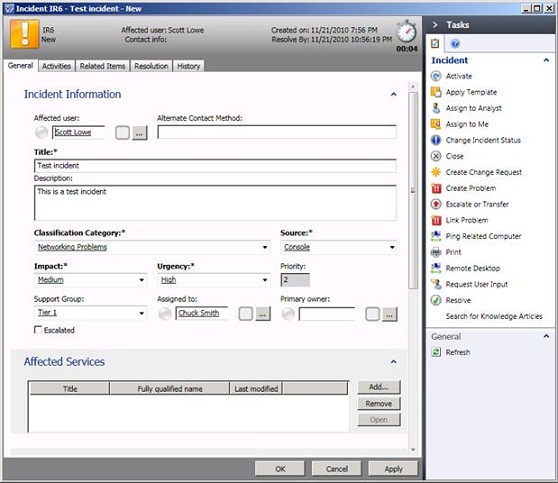 Microsoft System Center Service Manager - Part 4: Use Picture 16
