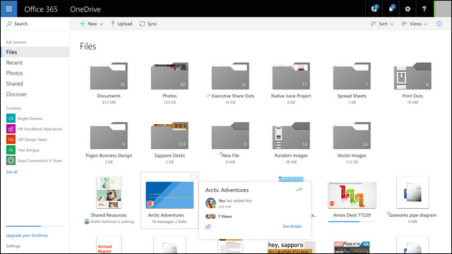 Microsoft updates OneDrive with a completely new user interface Picture 1