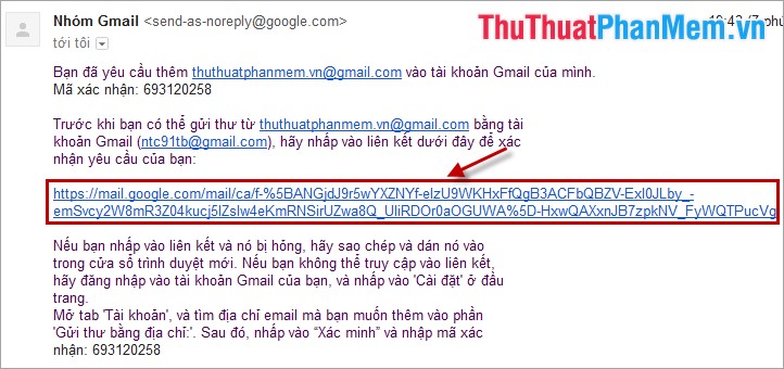 Migrate email from the old Gmail mailbox to the new Gmail mailbox Picture 8