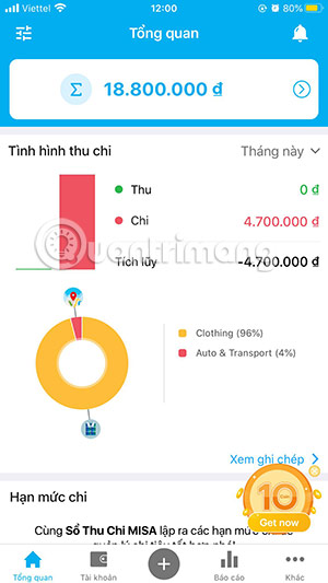 Misa: App effectively manage spending on phone and usage Picture 9