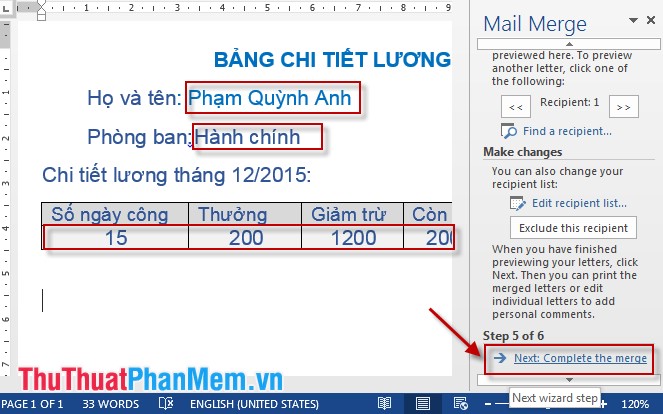 Mix data from Excel to Word Picture 12