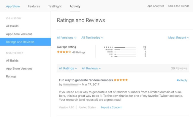 Mobile app publishers can now interact with users on the App Store Picture 2