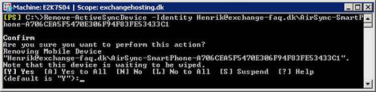 Mobile communication with Exchange Server 2007 - Part 2: Mobile device management Picture 10