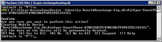Mobile communication with Exchange Server 2007 - Part 2: Mobile device management Picture 11
