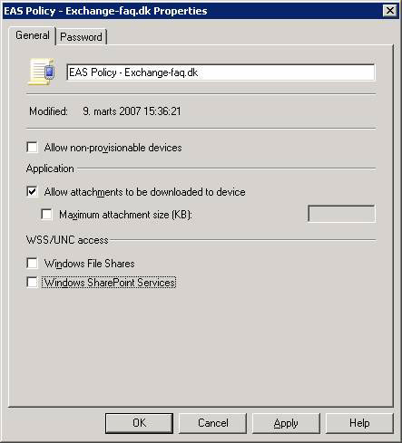 Mobile communication with Exchange Server 2007 - Part 2: Mobile device management Picture 5