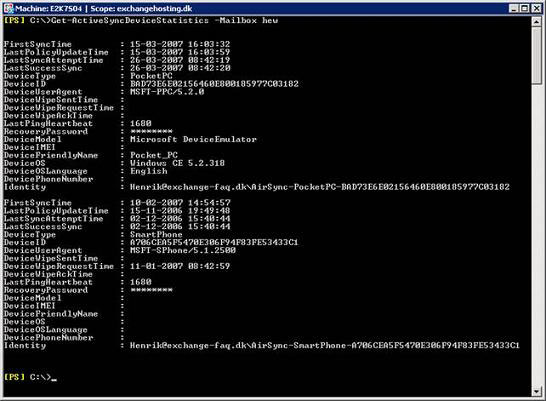 Mobile communication with Exchange Server 2007 - Part 2: Mobile device management Picture 9