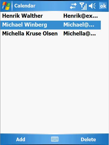 Mobile messaging in Exchange 2003 - Part 4: Access group GALs from mobile devices with GAL Lookup Picture 11