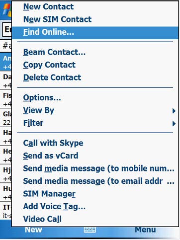 Mobile messaging in Exchange 2003 - Part 4: Access group GALs from mobile devices with GAL Lookup Picture 14