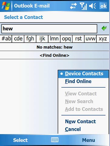 Mobile messaging in Exchange 2003 - Part 4: Access group GALs from mobile devices with GAL Lookup Picture 6