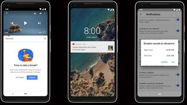Mobile YouTube shows the total time to watch videos Picture 2