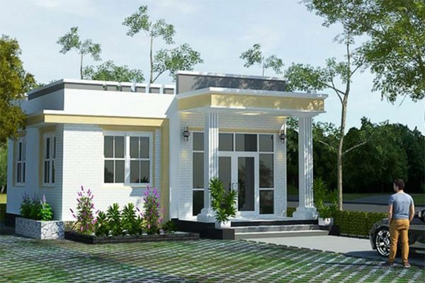 Model house with 4 nice flat roofs Picture 6