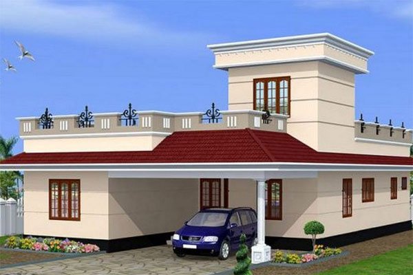 Model house with 4 nice flat roofs Picture 7