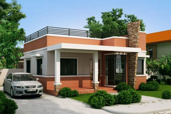 Model house with 4 nice flat roofs Picture 8