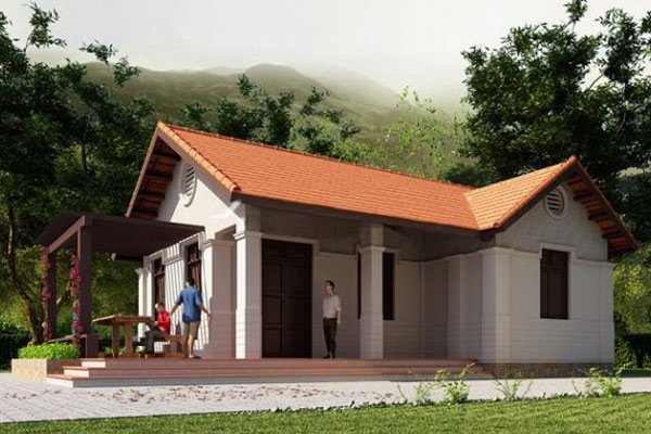 Model house with nice roofs Picture 1