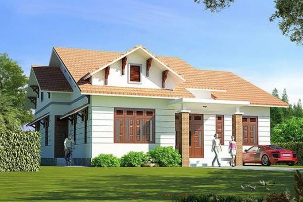 Model house with nice roofs Picture 2
