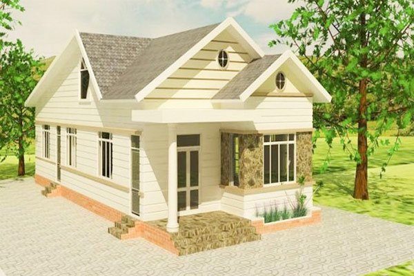 Model house with nice roofs Picture 5