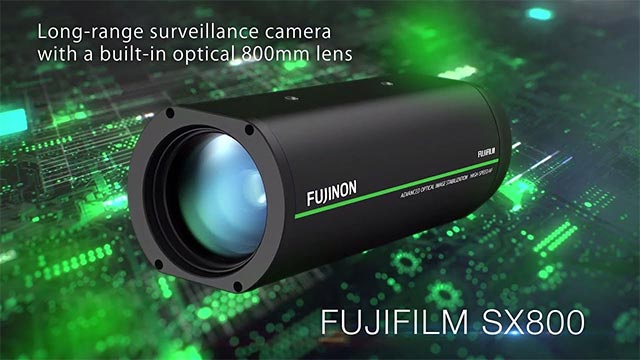 Model of Fujifilm surveillance camera with the ability to zoom in and out of a person from more than 2km away Picture 1