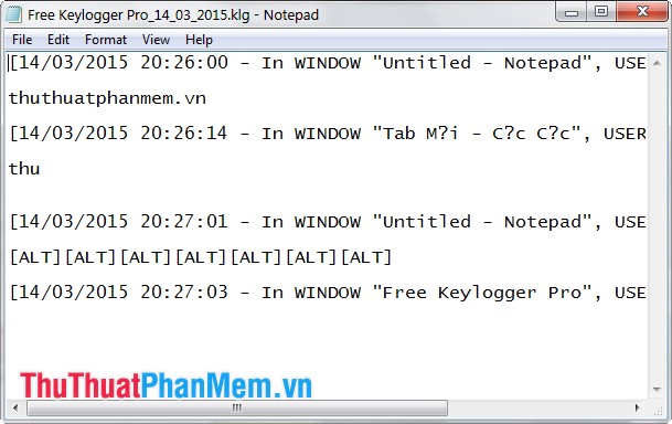 Monitor and manage computer activities with Free Keylogger Pro Picture 6