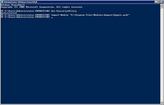 Monitor Hyper-V with the command line (Part 1): Install the monitoring library Picture 4