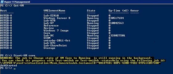 Monitor Hyper-V with the command line (Part 2): Basic monitoring commands Picture 3