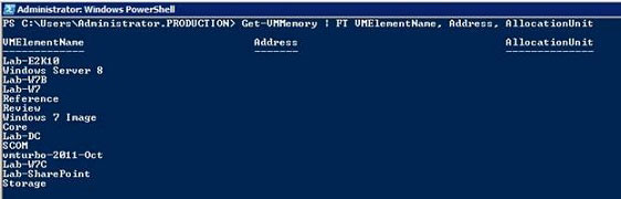 Monitor Hyper-V with the command line (Part 4) Picture 3