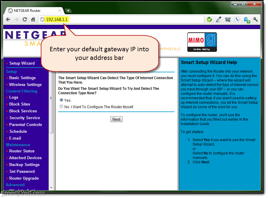 Monitor your child's activity through the Wireless Router Picture 1