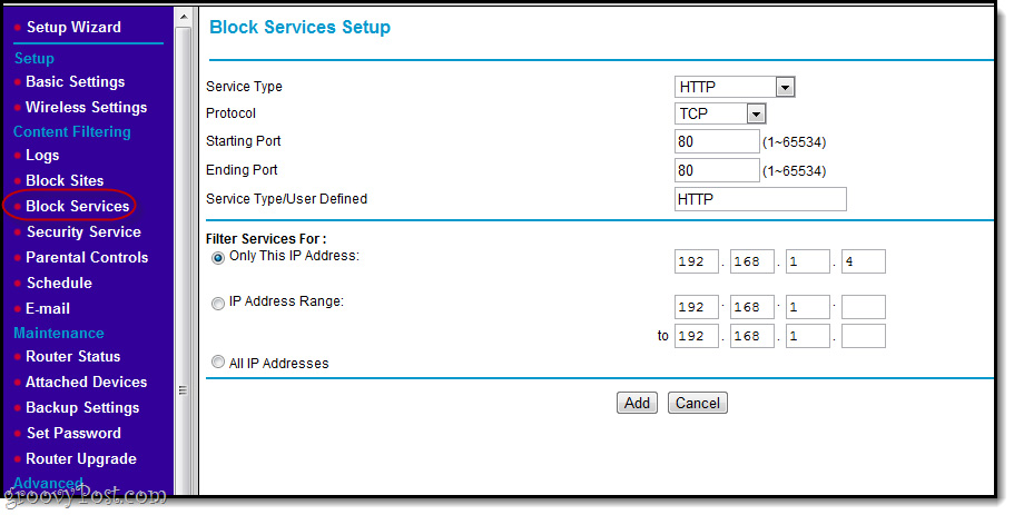 Monitor your child's activity through the Wireless Router Picture 9
