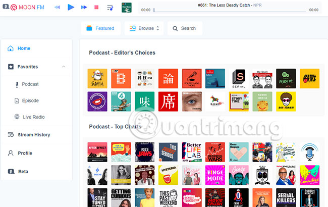 Moon FM, the new Radio listening application for Android and iOS Picture 11