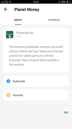 Moon FM, the new Radio listening application for Android and iOS Picture 4