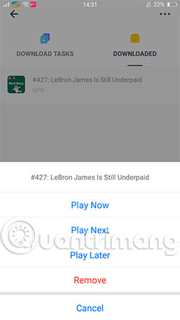 Moon FM, the new Radio listening application for Android and iOS Picture 5
