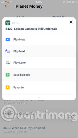 Moon FM, the new Radio listening application for Android and iOS Picture 6