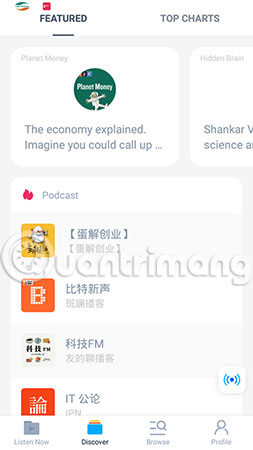 Moon FM, the new Radio listening application for Android and iOS Picture 7