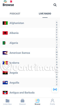 Moon FM, the new Radio listening application for Android and iOS Picture 8