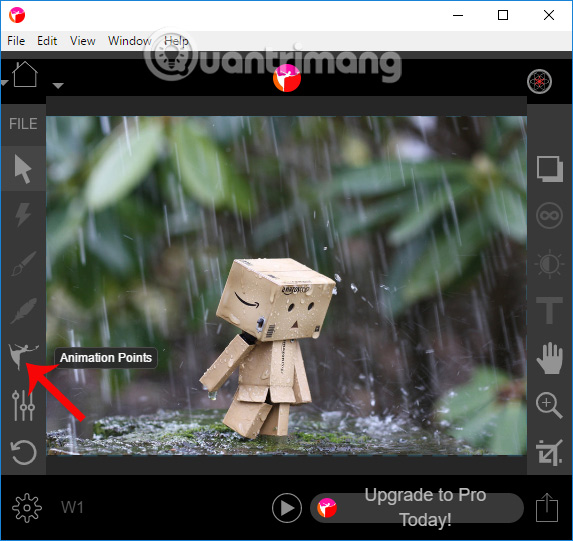 Movement turns static image into animation, have you tried it? Picture 10
