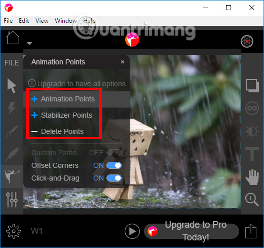 Movement turns static image into animation, have you tried it? Picture 11