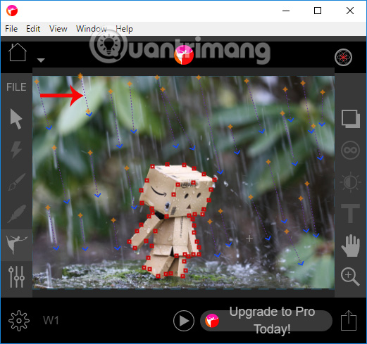 Movement turns static image into animation, have you tried it? Picture 13
