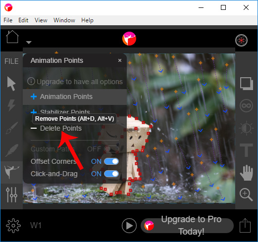Movement turns static image into animation, have you tried it? Picture 15