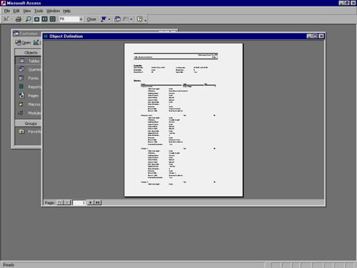 MS Access 2003 - Lesson 27: Printing Information For Objects