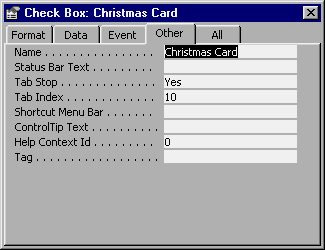 MS Access 2003 - Lesson 36: Defining individual Forms Picture 33