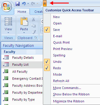 Ms Access 07 Lesson 1 Get Started With Microsoft Access 07