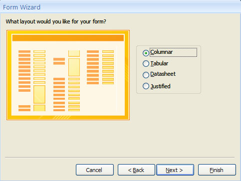 MS Access 2007 - Lesson 12: Design Forms Picture 7