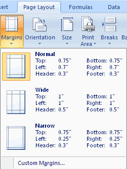 MS Excel 2007 - Lesson 13: Format sheets and prints Picture 4