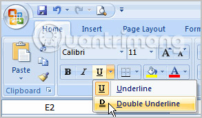 MS Excel 2007 - Lesson 15: Format the text Picture 2