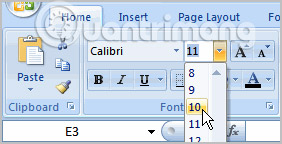 MS Excel 2007 - Lesson 15: Format the text Picture 4