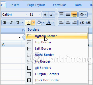 MS Excel 2007 - Lesson 15: Format the text Picture 6
