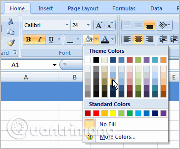 MS Excel 2007 - Lesson 15: Format the text Picture 7