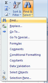 MS Excel 2007 - Lesson 5: Edit Worksheet Picture 3